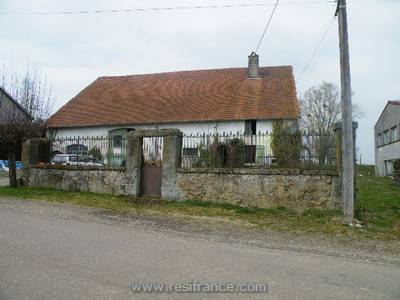 Vrijstaand dorpshuis te renoveren met grote tuin en cour, Haute-Marne, Frankrijk