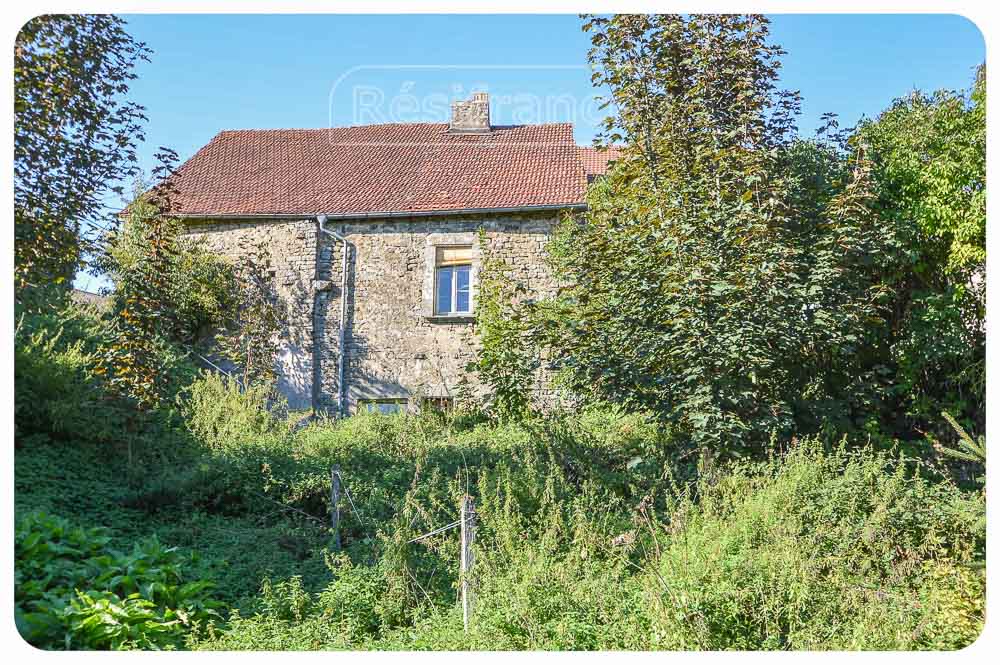 Te renoveren dorpswoning met cour en kleine tuin, Haute-Marne, Frankrijk