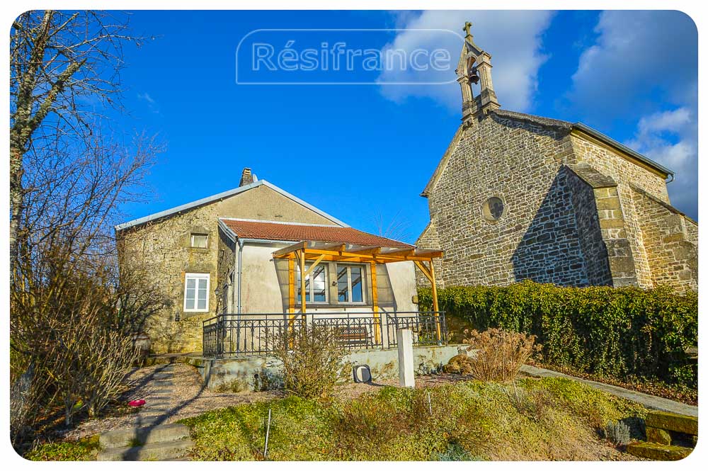 Dorpswoning met mooi terras schitterend uitzicht, Haute-Marne, Frankrijk